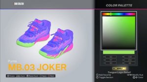 How To MAKE Puma MB.03 "Joker" In NBA 2K24 - Shoe Creator