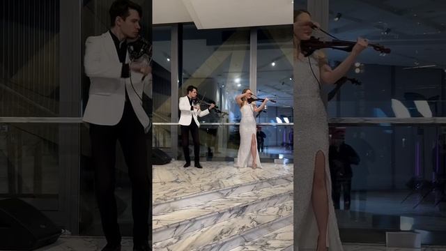 Скрипичный дуэт. Скрипач на праздник, живая музыка Москва