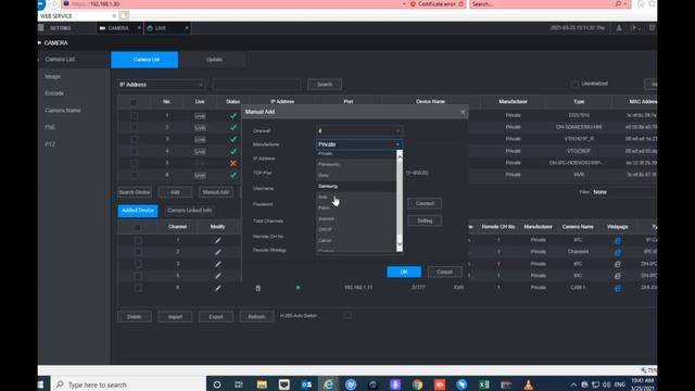 Camera Add Through RTSP on Dahua смотреть онлайн