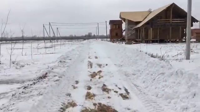 Уборка снега в поселке Агро-клуб Усадьба смотреть онлайн