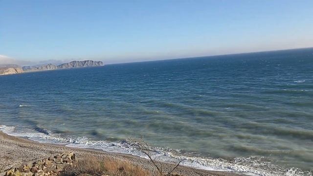 Вид на Коктебель с холма Юнге . 3 января 2022 . смотреть онлайн