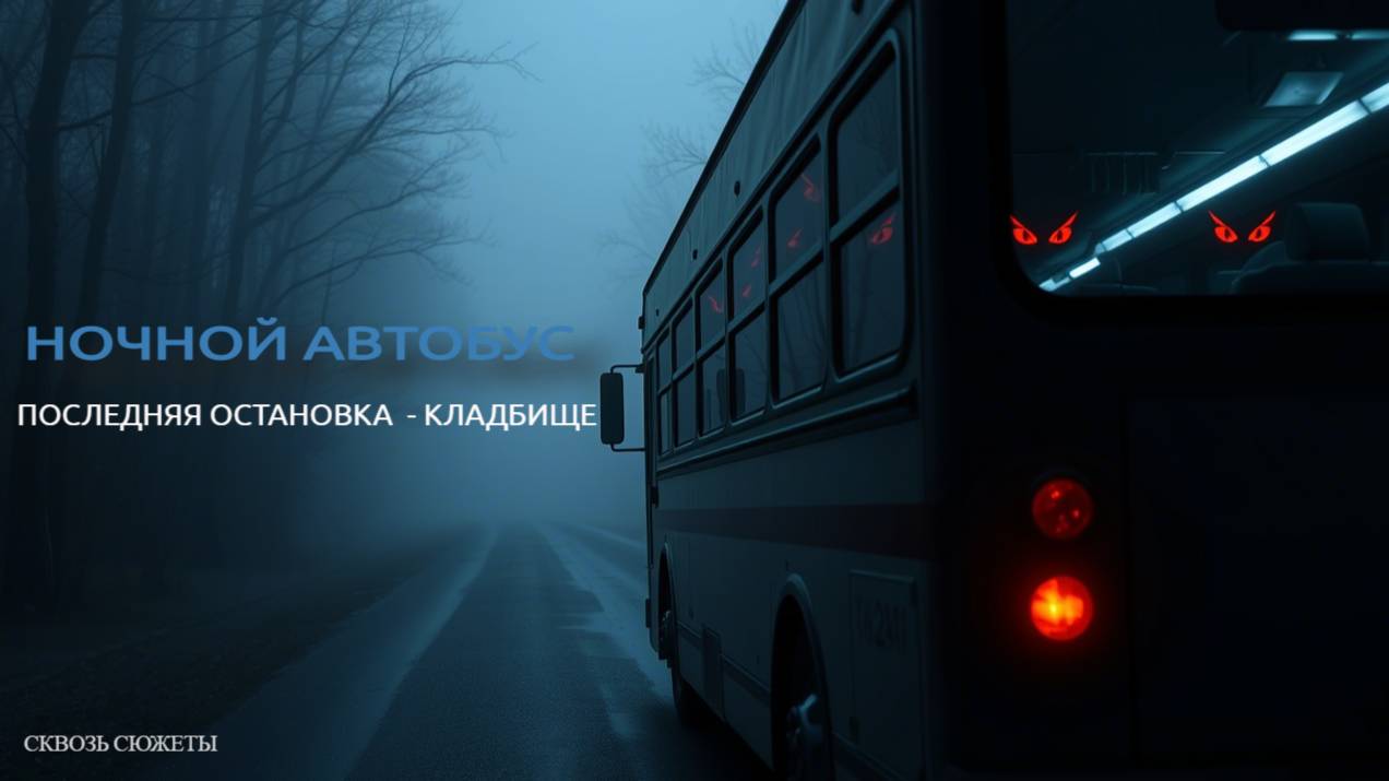 Ночной автобус №37: последняя остановка — кладбище