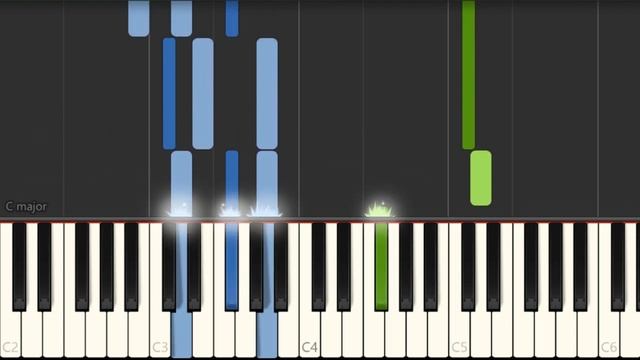 Piano Tutorial: How to play Canon in D by Johann Pachelbel смотреть онлайн