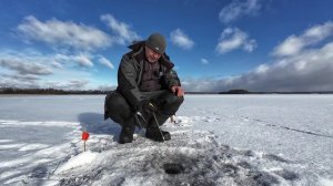 Рыбалка На Рузе в середине февраля .