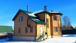 Уникальный Дом в окружении соснового леса рядом с санаторием Плёсково (Москва).