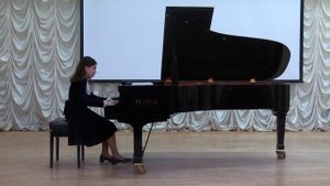 М.Мошковский «Этюд» Соч.72 №6 Назарова Анастасия, 13 лет