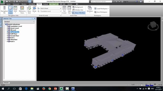 Revit Structure Lesson (24) EXPORT FROM REVIT TO NAVISWORKS смотреть онлайн