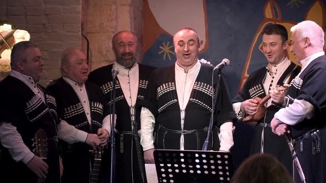 Акапелла Сакартвело - ансамбль грузинского многоголосия. Попурри