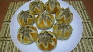 Ленивые пирожки-бомбочки с фаршем — вкусно и просто! 🥟🍖