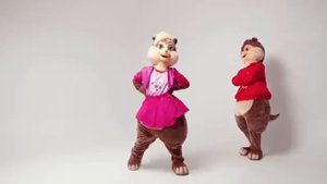 Танцевальный номер Элвин и Бурундуки