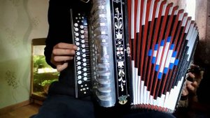 Журавли караваном все на юг улетают...Разбор песни для гармони.