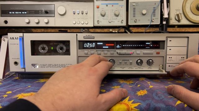 Akai GX-F71 японский космолет. Отремонтирован в России смотреть онлайн