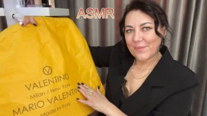 😍ASMR🛍️МНОГО МУРАШЕК🫠РАСПАКОВКА ПОСЫЛКИ ИЗ АМЕРИКИ🤩Valentino/Тихий голос и ШЕПОТ/ШУРШАНИЕ РЕЛАКС