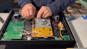 Audio Technica AT-LP140XP DJ turntable motor replacement repair