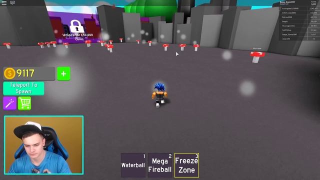 Моё НОВОЕ СУПЕР-ЗАКЛИНАНИЕ против ГРИБОВ МУТАНТОВ !!! Roblox • Симулятор магии смотреть онлайн