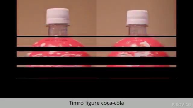 Timro figure Coca-cola with real coke