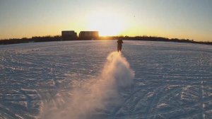 Видеоклип. Зима FMX Мотофристайл. Ск Полет. Мотокросс на льду, суперкросс