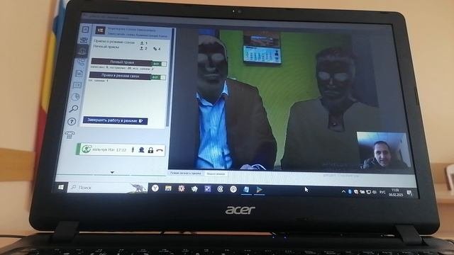 Видеоконференция с Правительством РО.