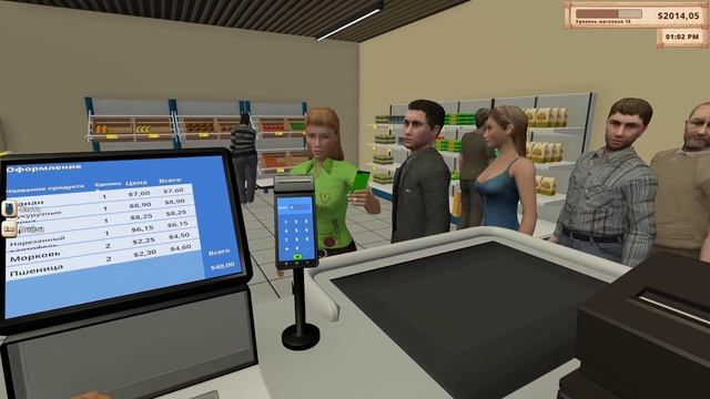 FARMING AND SUPERMARKET SIMULATOR-2 серия (Всех накормила, все ушли)