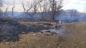 15. 02. 25 год Горят окрестноси Псебай Пожар. Кавказ Туризм Путешествия.