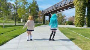 мику и рин nee nee nee