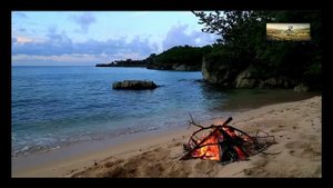 Морской отдых: Песок, Море и Костер для Расслабления. Seaside Relaxation: Sand, Sea, and Campfire
