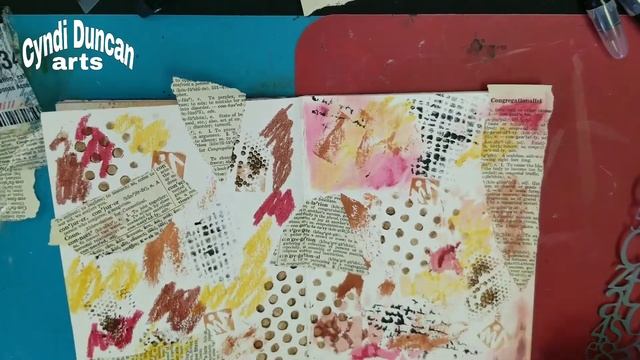 69: Art Studio Vlog | Playing With Marabu Crayons | Art Journal смотреть онлайн