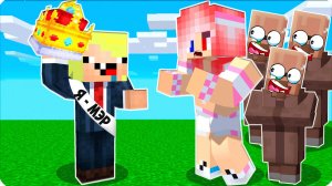 🎩 Я СТАЛА МЭРОМ в МАЙНКРАФТ и ЗАТРОЛЛИЛА ВСЕХ ЖИТЕЛЕЙ! НУБИК МЭР