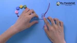 Как сделать плетеную часть браслета