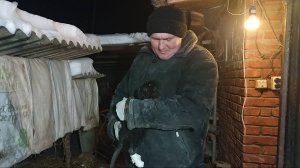 "Снежная" КАША для НУТРИЙ. Время на хозяйстве летит незаметно! 21.02.25