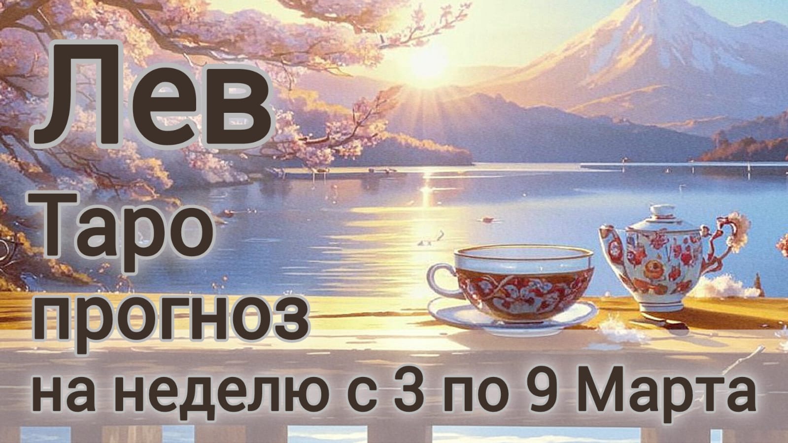 🛑 Лев! Таро прогноз на неделю с 3 по 9 Марта!