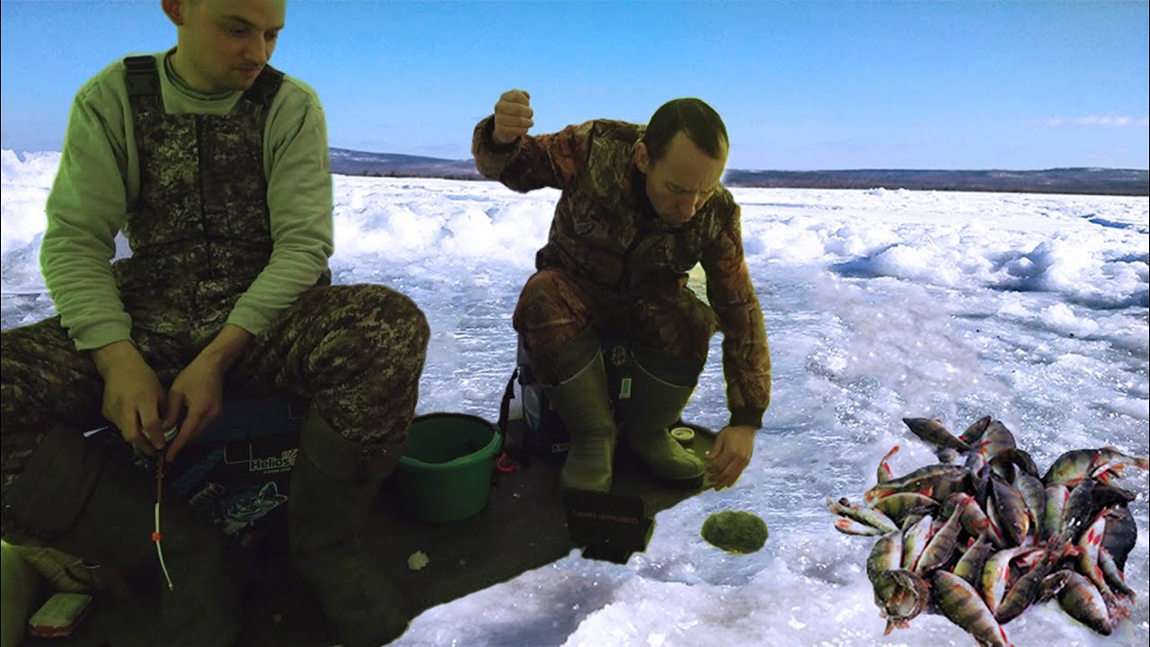 ЗИМНЯЯ РЫБАЛКА В ЯНВАРЕ. смотреть онлайн