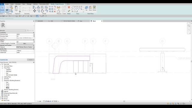 Gas Station | Part 7 | Complete Step By Step Project | Revit and Twinmotion Tutorial