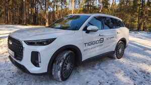 Chery Tiggo 9.  Обзор + тест-драйв.