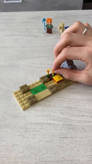 Загон для ламы маинкрафт lego развлечение конструкторы лего игры shorts