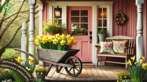 Интерьер веранды в доме и декор в деревенском стиле как украсить 🏡🪴🪻 (14)