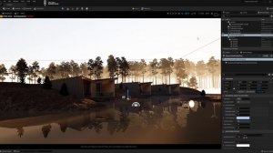 Как создать эффект лучей объёмного света в Unreal Engine 5 | Экстерьер в Unreal 5