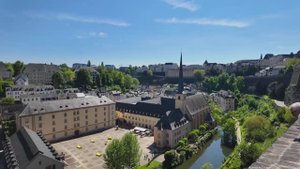 Пешая экскурсия по Люксембургу - САМОМУ БОГАТОМУ городу в мире в формате 4K UHD
