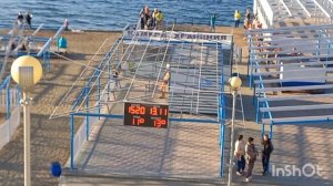 АНАПА. 13.11.21 +13. Малая бухта. Пляж "Высокий берег".