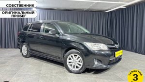Обзор Toyota Corolla Fielder 2012 года