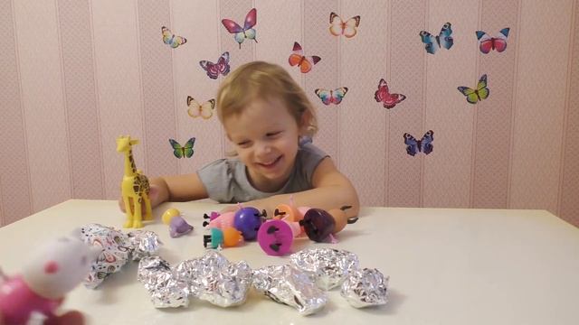 Свинка Пеппа игрушки распаковка смотреть онлайн