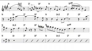 Wade In The Water  Traditional arr Eva Cassidy Alto Sax