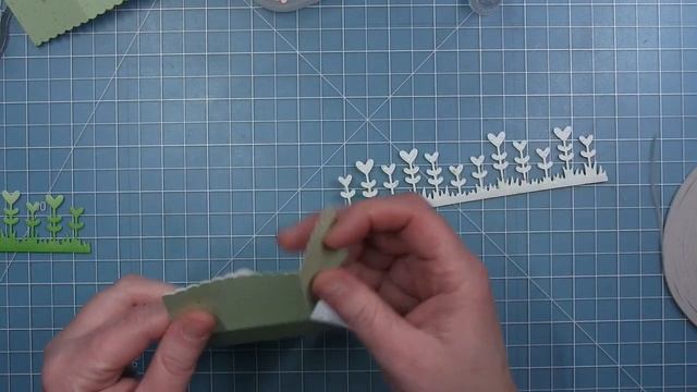 Woodland cabin Platform Pop-Up card with Chari