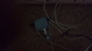 Статика в снегопад на антенне двойной цеппелин