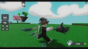 Roblox.Получил две перчатки.Битвы по шлепкам в roblox!