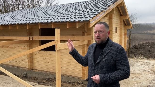 Обзор объекта баня из бруса