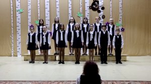 Русская народная песня "Ой вы, ветры, ветерочки". Хор "Консонанс"  ДШИ г. Зеи