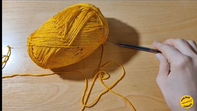 2 способа, как правильно определить длину нити для набора петель. смотреть онлайн