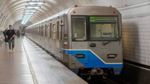 Поездка по Калужско-Рижской линии на составе 81-760 (МВМ) "Ока" (15.08.2023). №37141