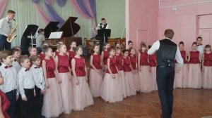 Детский хор "La Voce Dell'anima" Муз. и сл. Хрисаниди "Детский Джаз"